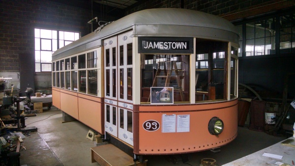 Jamestown Trolley #93