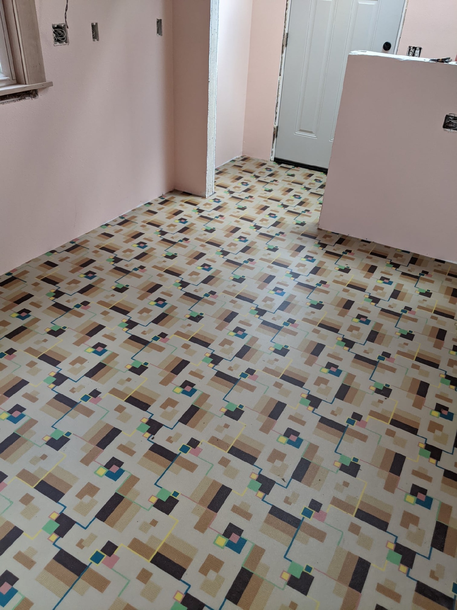 1942 Linoleum Installed 4