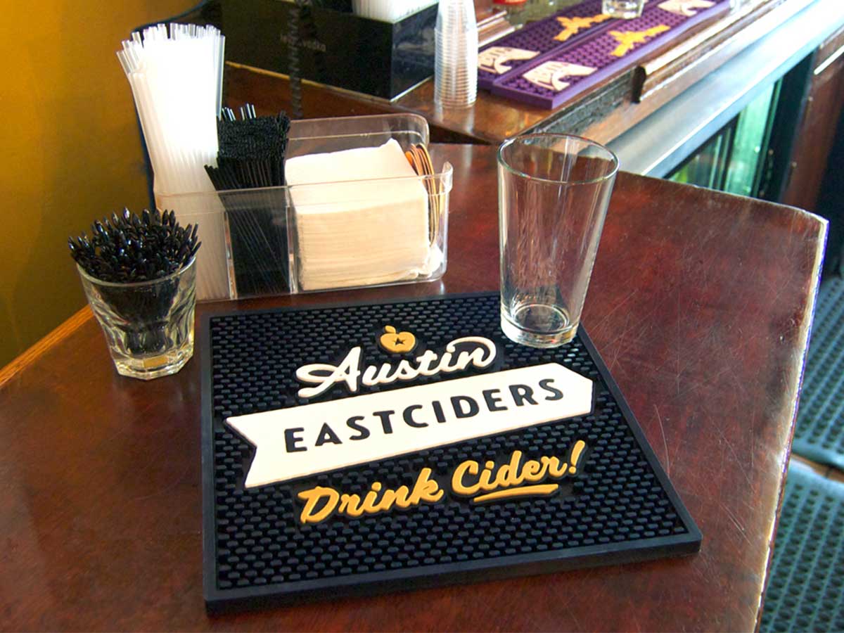 Molded Bar Mats In Use